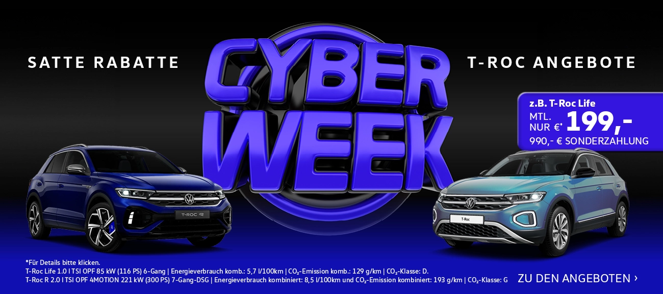 Cyber Week T-Roc